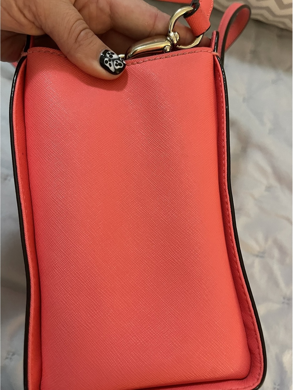 Kate Spade | Coral Saffiano Leather Satchel Crossbody - Picture 11 of 15